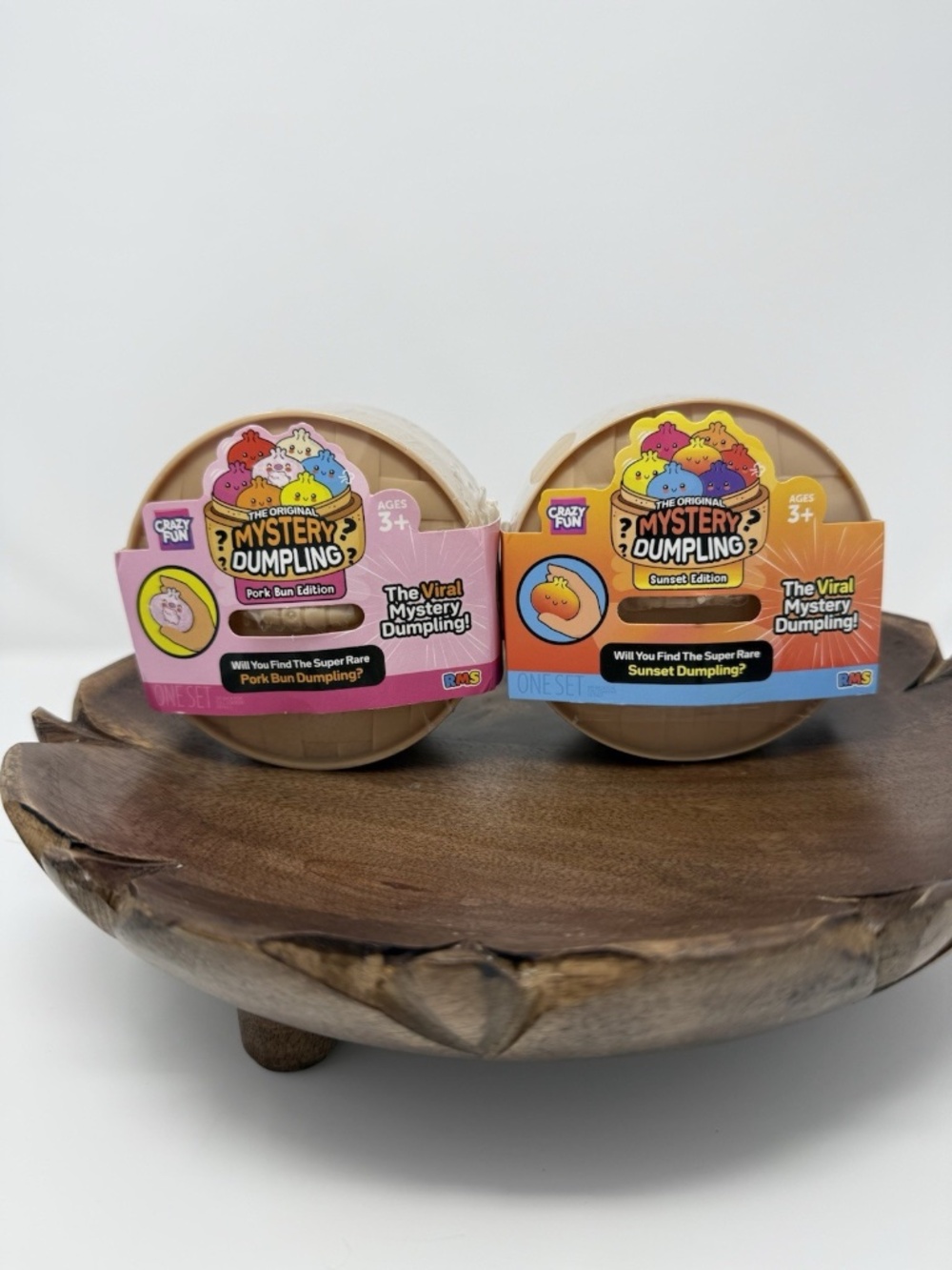 RMS Crazy Fun Mystery Dumpling Sunset Edition Scented and Pork Bun Edition SET